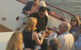 Enjoy food on Boat in cancun