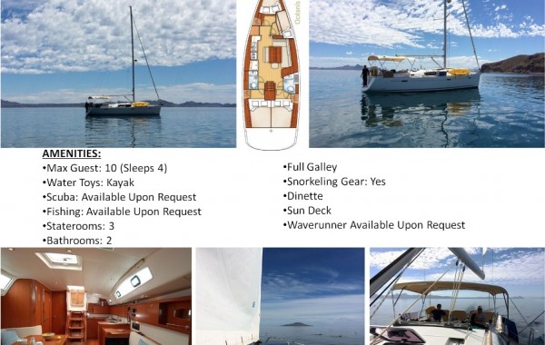 43′ Beneteau Sailing Yacht
