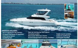 50′ Sea Ray With Command Bridge Luxury Yacht
