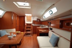 yacht inside luxury view