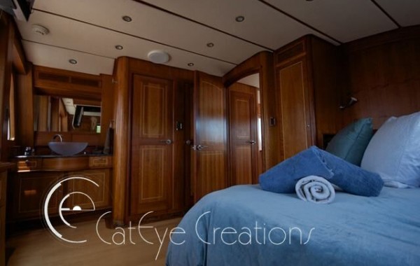 74' Power Catamaran Internal stateroom 3