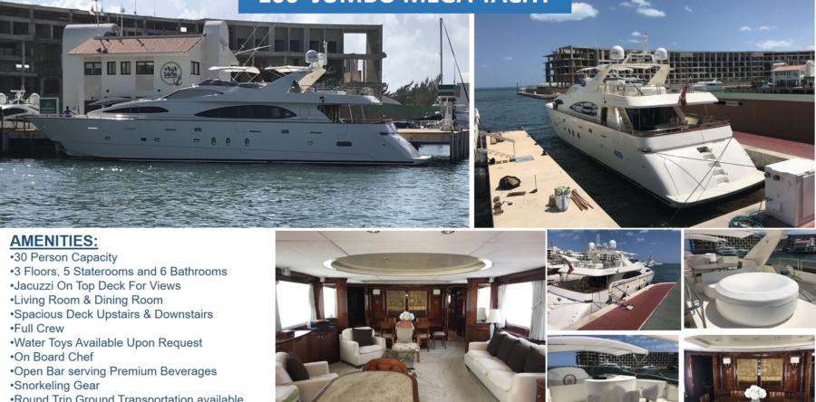 100′ Azimut Jumbo Mega Yacht