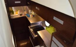 Luxury boat kitchen image