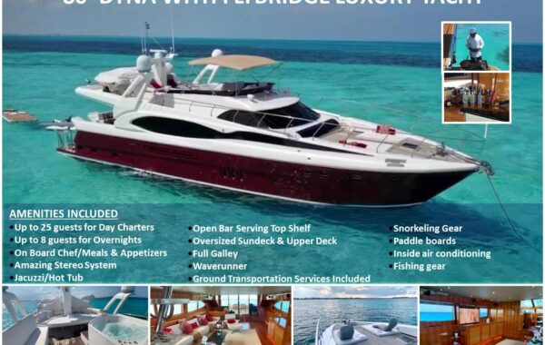 80′ Dyna Luxury Yacht
